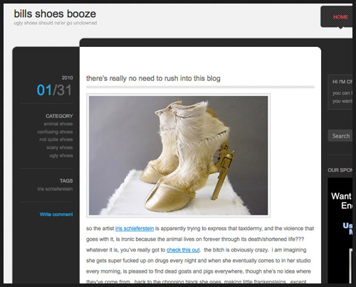 Bills Shoes Booze