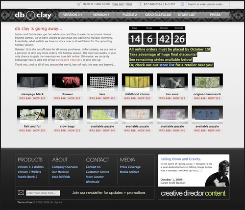 db clay ticker