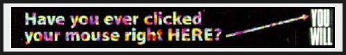 First Banner Ad Ever