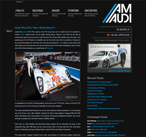 I Am Audi Version 2