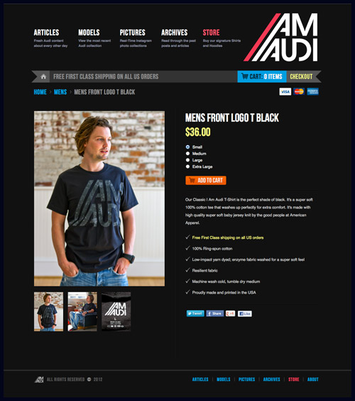 I Am Audi Store