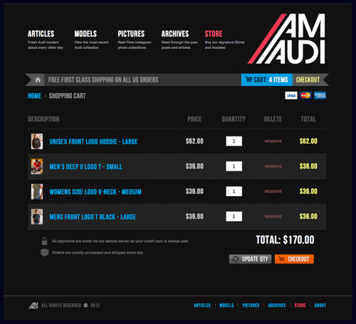 I Am Audi Store
