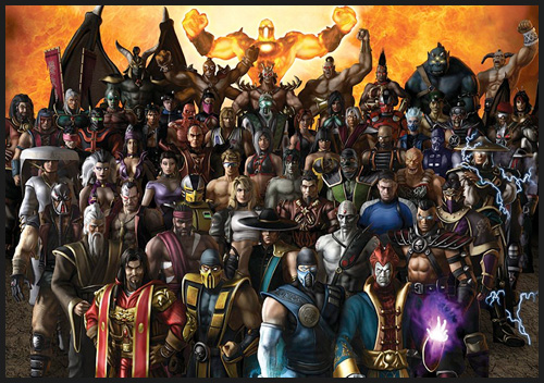 all mortal kombat characters pictures. mortal kombat: i was super