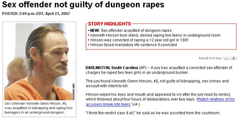for real? sex offender