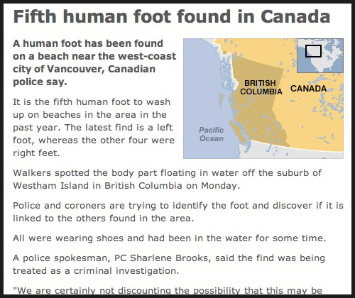 Swimming Feet